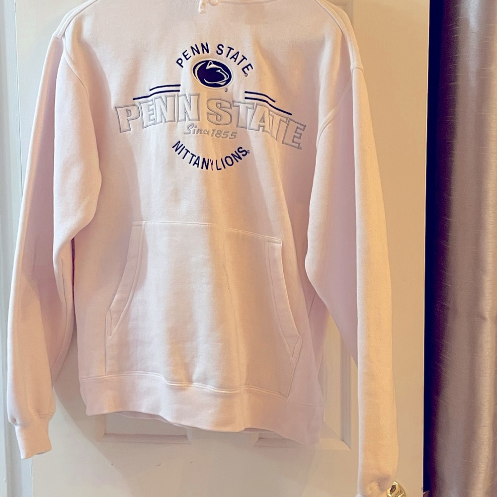 White Penn State Nittany Lions Hoodie, Size Small